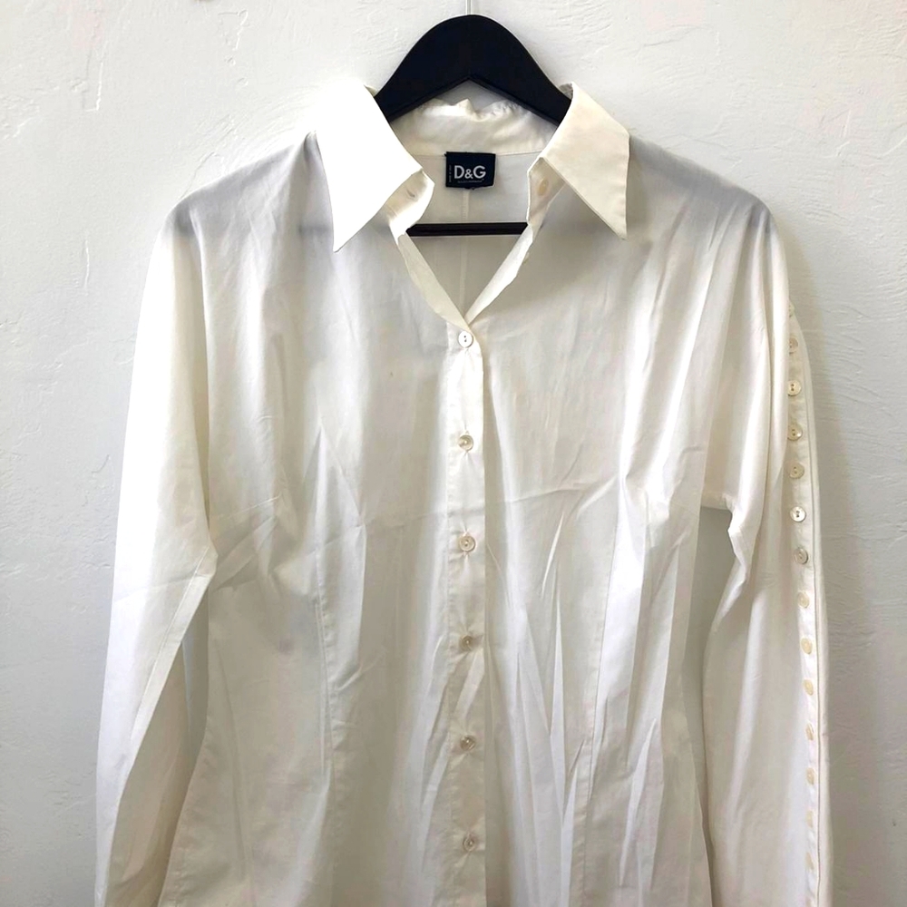 Dolce & Gabbana white shirt S/M